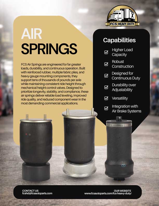 FCS Heavy Duty Air Springs Flyer